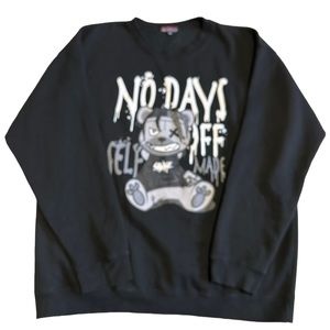 3Forty Premum Knitwear "Self-Made" Logo Sweatshirt Size 2XL